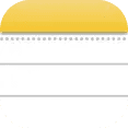 Notes app icon
